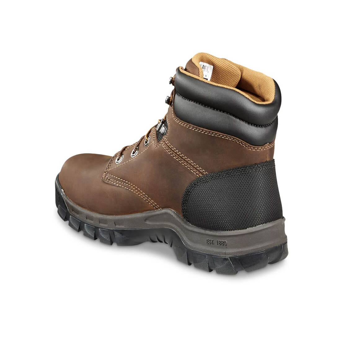 6" Rugged Flex Soft Toe Boot Brown - Image 5