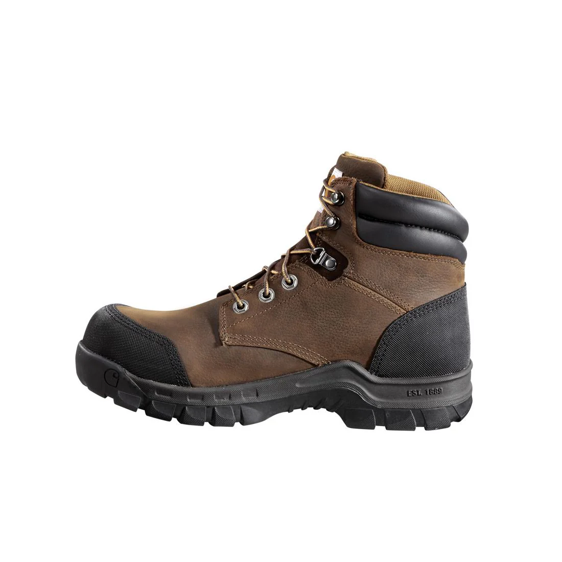 6" Rugged Flex Waterproof Composite Toe Work Boot Brown - Image 5