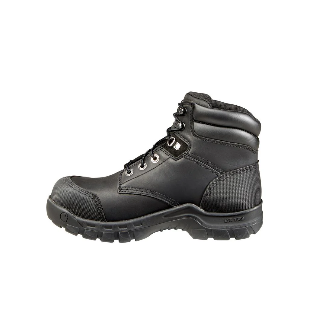 6" Rugged Flex Waterproof PR Composite Toe Work Boot Black - Image 5