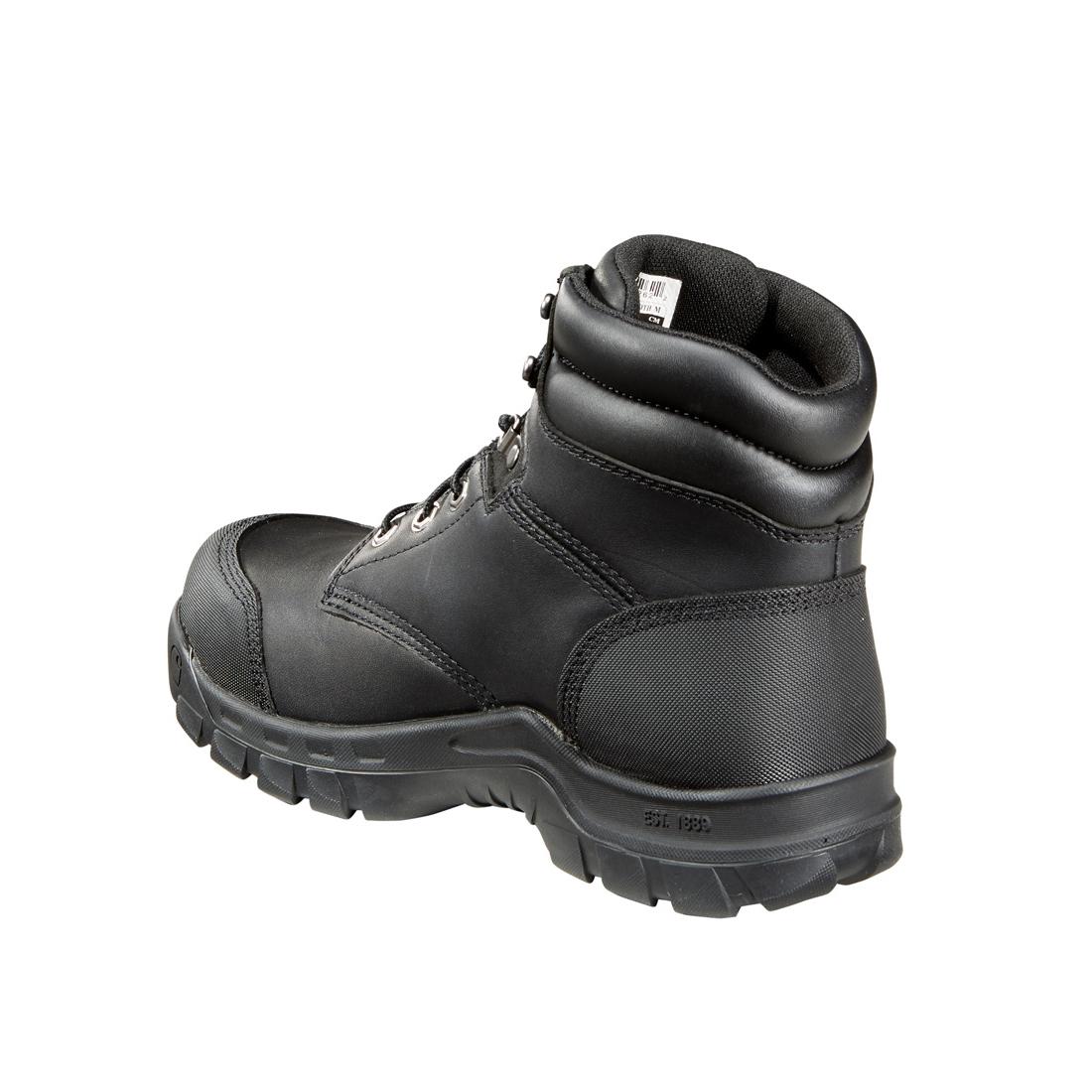 6" Rugged Flex Waterproof PR Composite Toe Work Boot Black - Image 6