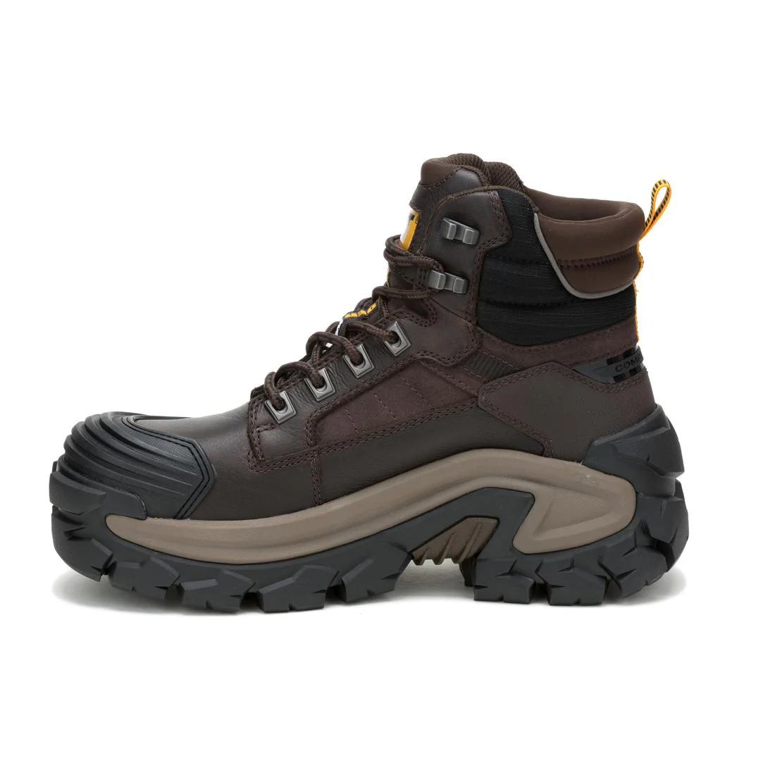 Invader Max Waterproof Composite-Toe Boots Coffee Bean - Image 7