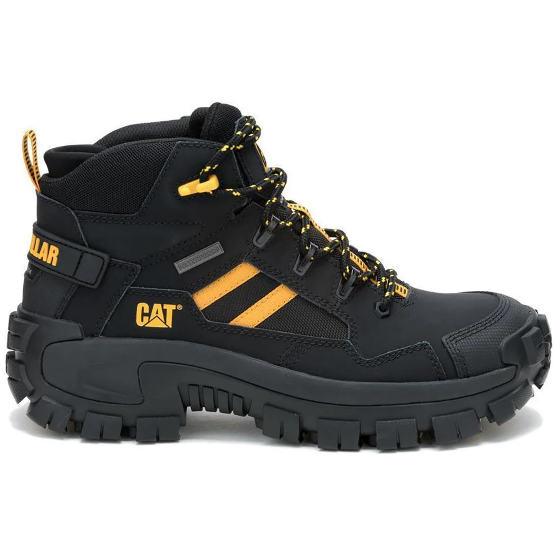 Invader Mid Vent Waterproof Composite-Toe Boots Black