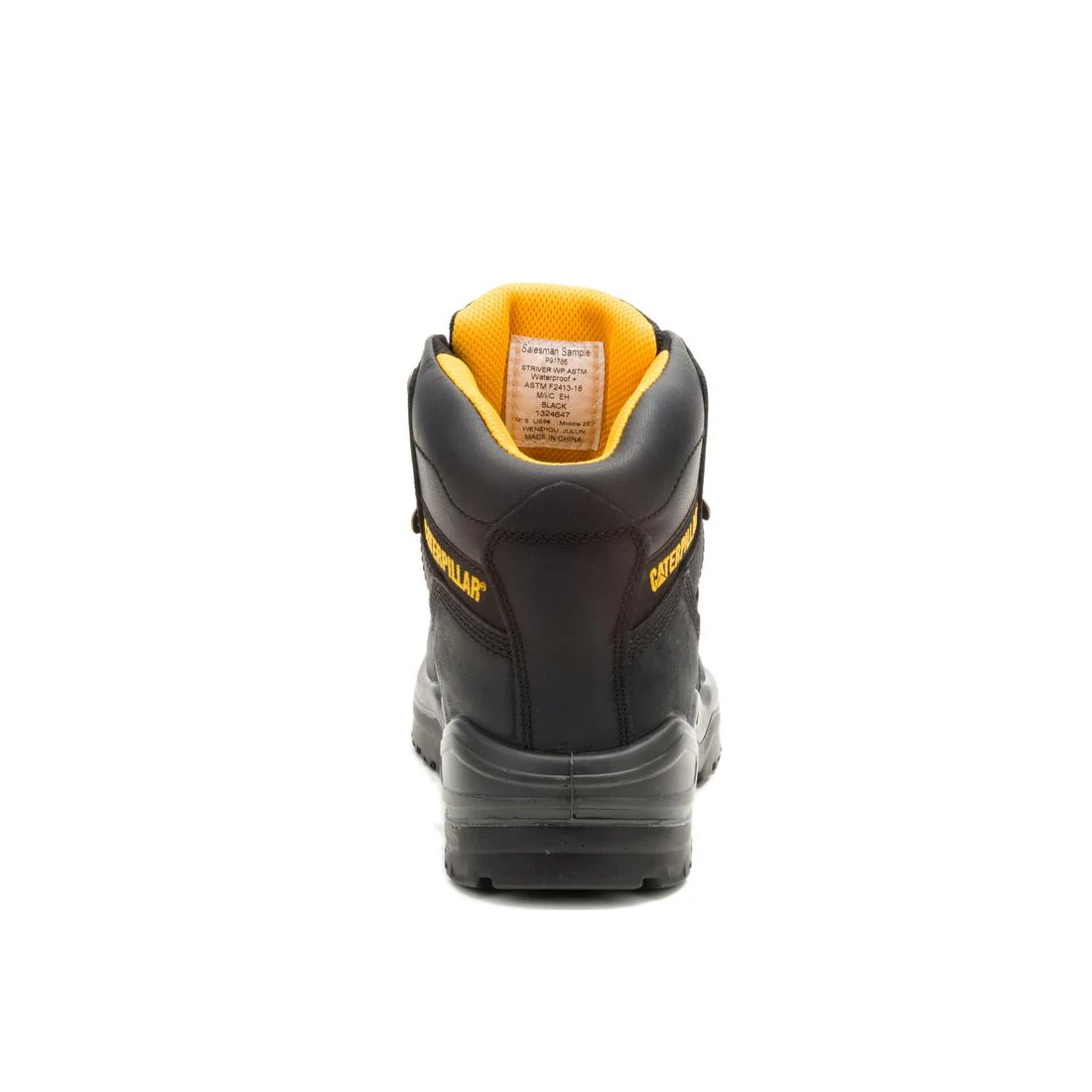 Striver Waterproof Steel-Toe Boots Black - Image 5