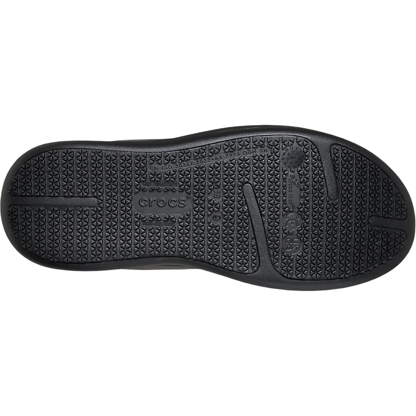 Men's Bistro Work Sneaker Triple Black - Image 3