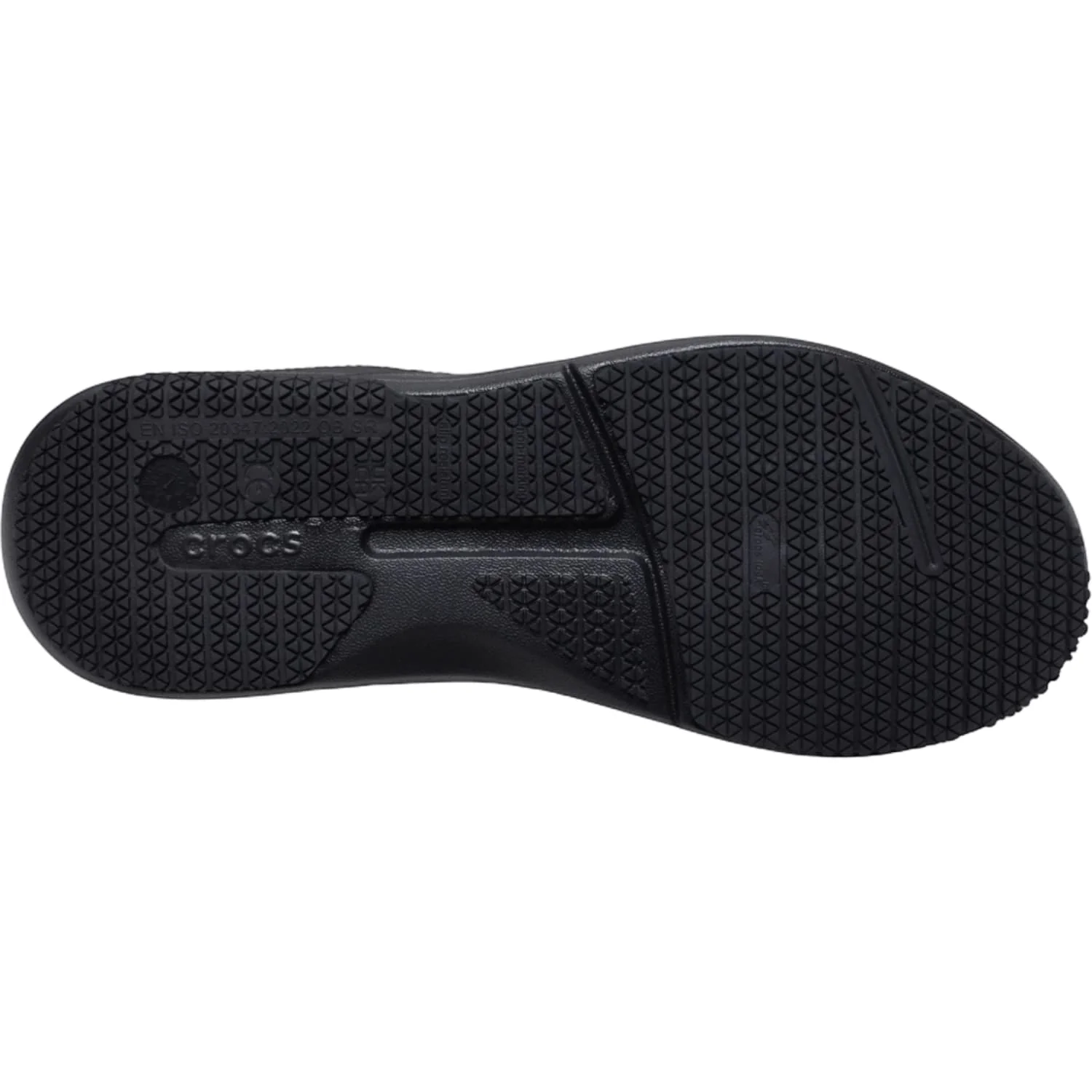Women's On the Clock Slip Resistant Sneaker Black - Image 3