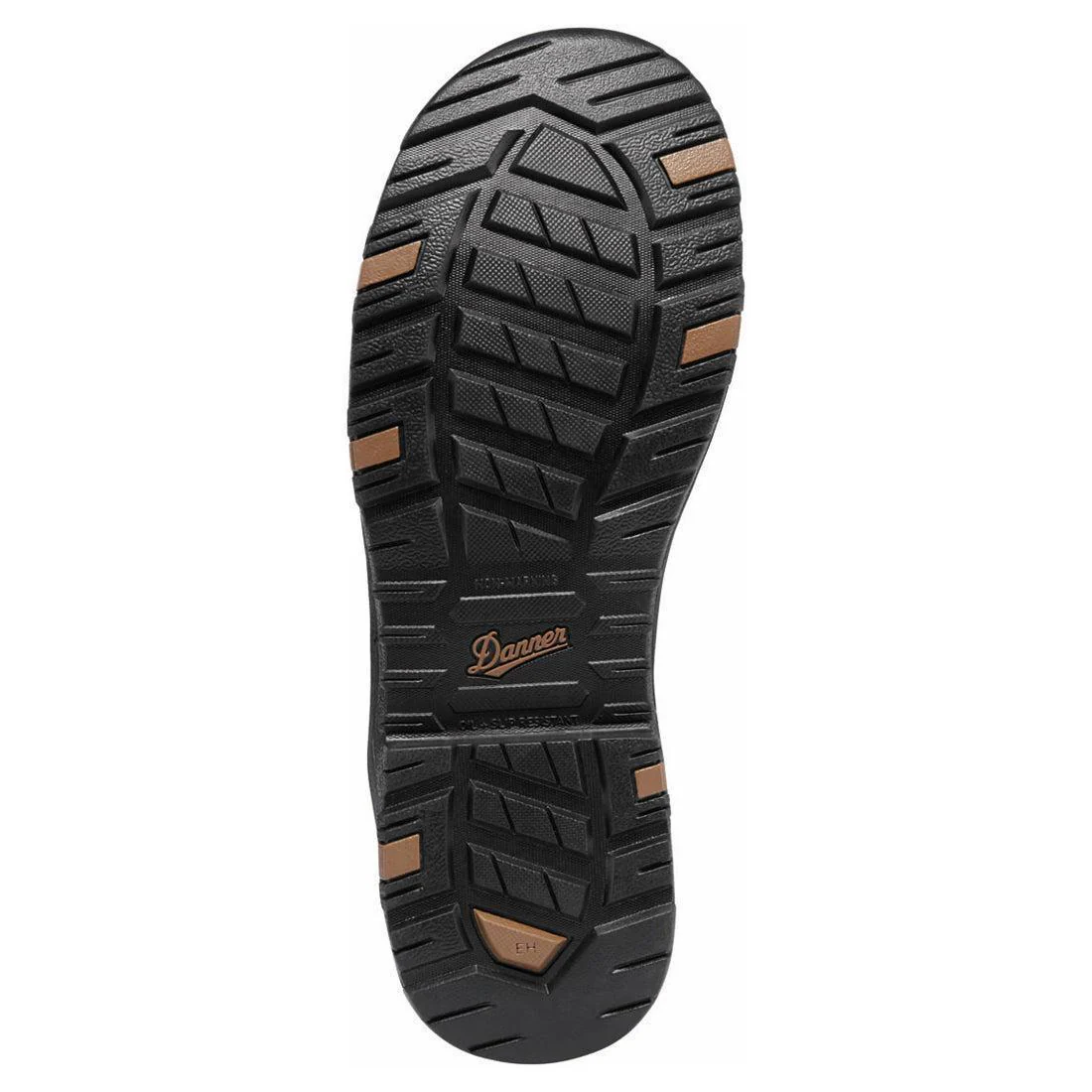 Caliper 6" Danner Alloy Toe Dry Met Guard Work Boot Brown - Image 3