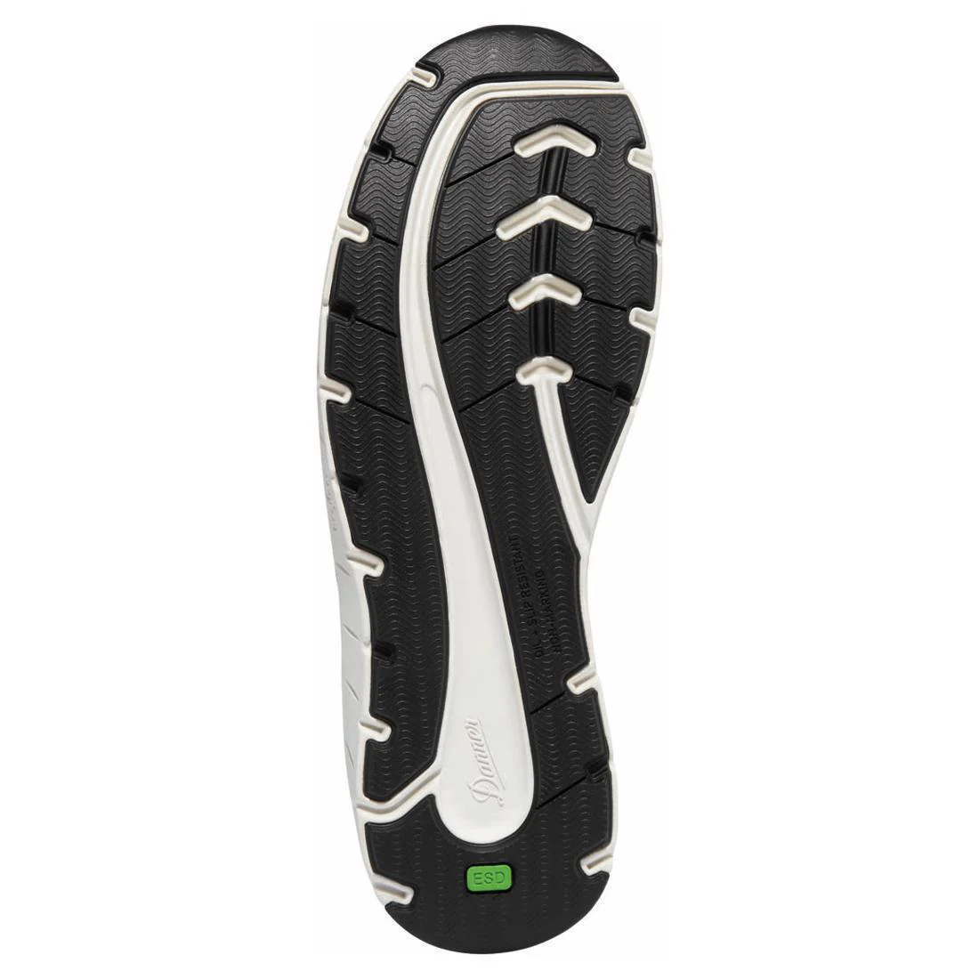 Run Time 3" ESD Soft Toe Work Shoe Black/White - Image 3