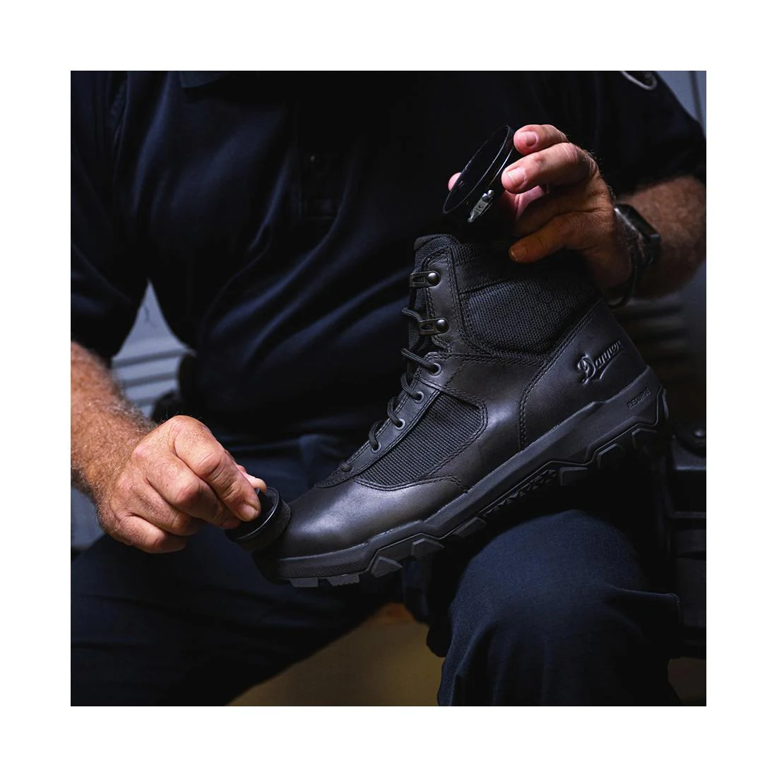 Sonic Side-Zip 6" Tactical Boot Black Danner Dry - Image 6
