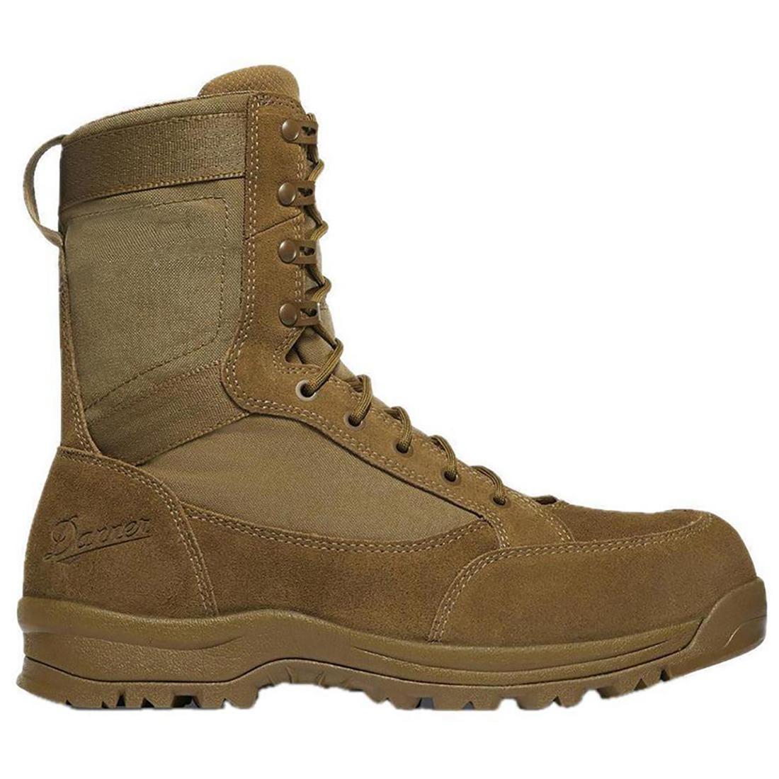 Tanicus Side-Zip 8" Military Nano Toe Work Boot Coyote Hot