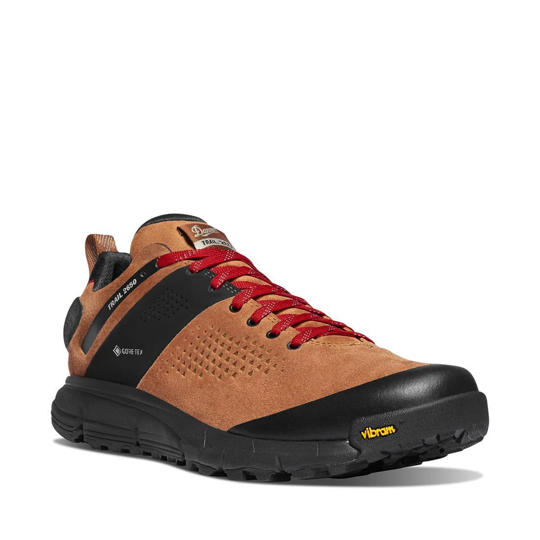 Trail 2650 Suede GTX Shoe Brown/Red - Image 2