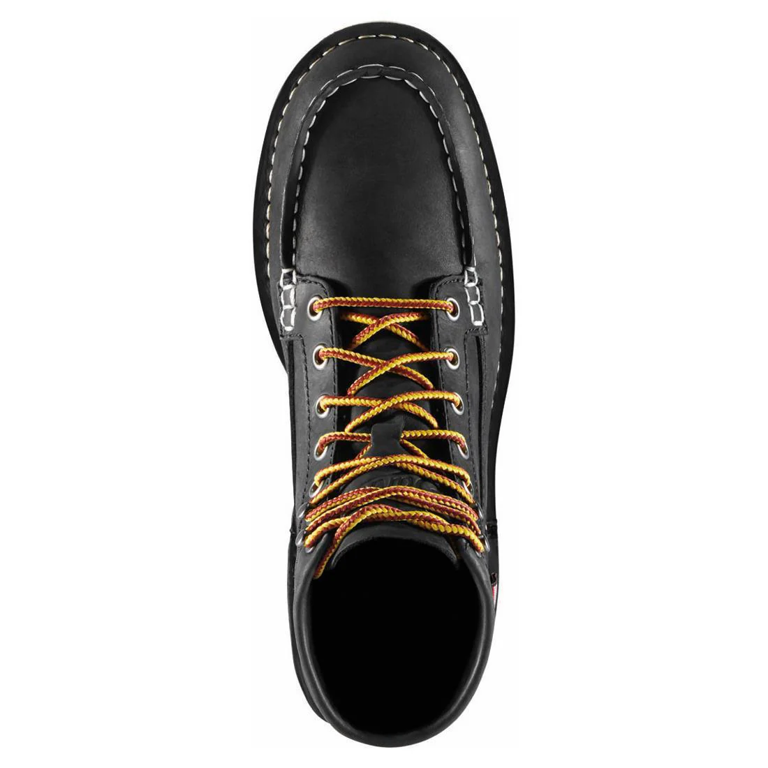 Bull Run Moc Toe Women’s 6" Soft Toe Work Boot Black - Image 4