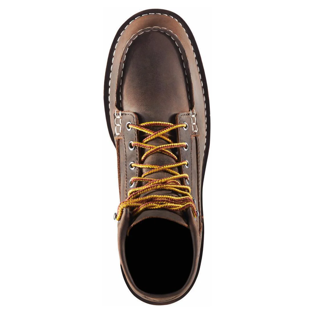 Bull Run Moc Toe Women’s 6" Steel Toe Work Boot Brown - Image 4