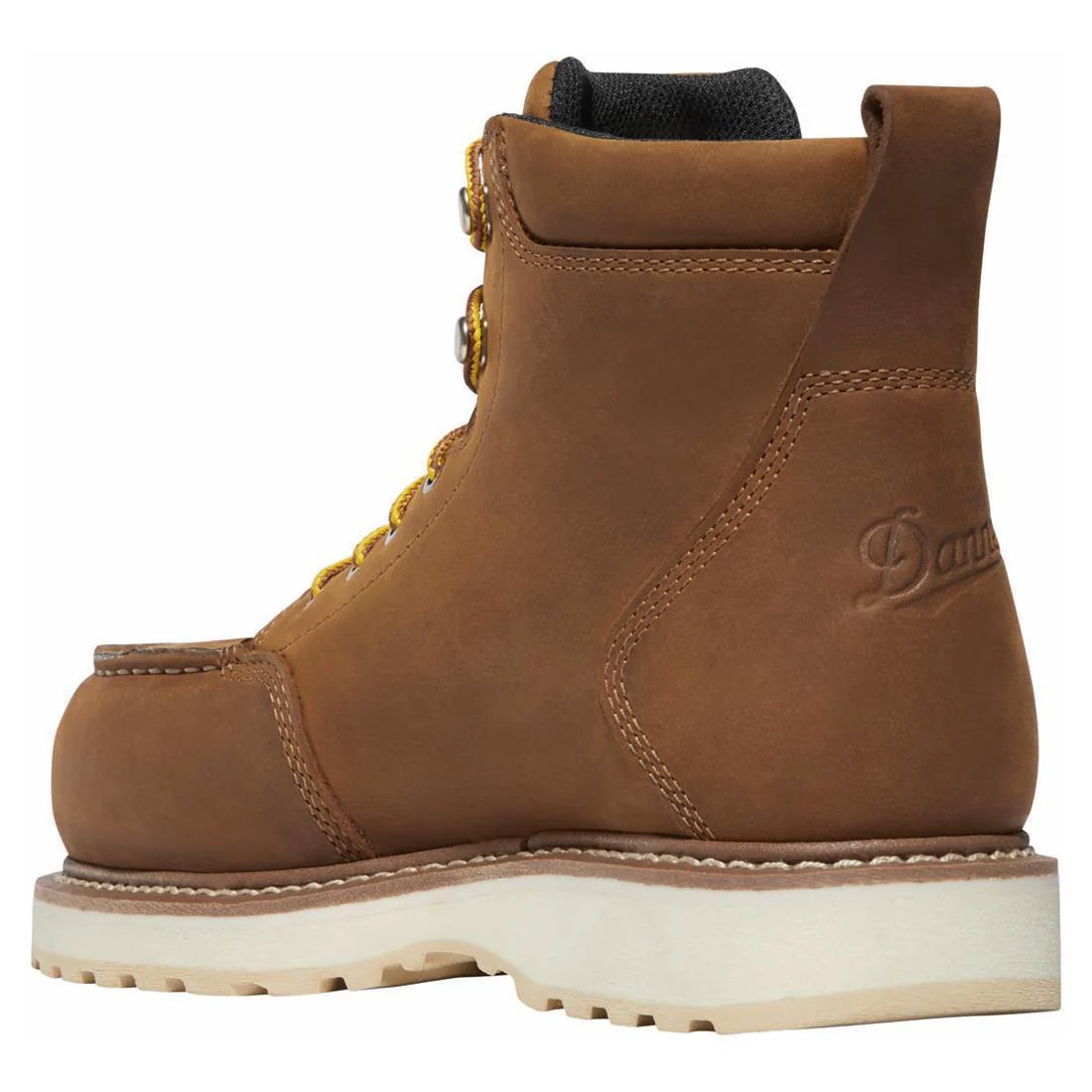 Cedar River Moc Toe Women’s 6" Soft Toe Work Boot Brown - Image 5