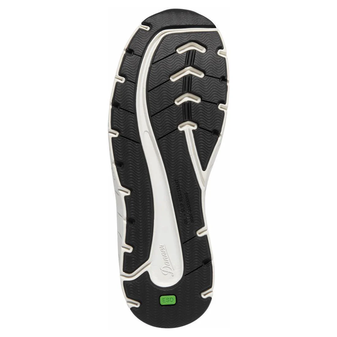 Run Time Women’s 3" ESD Soft Toe Work Shoe Black/White - Image 3