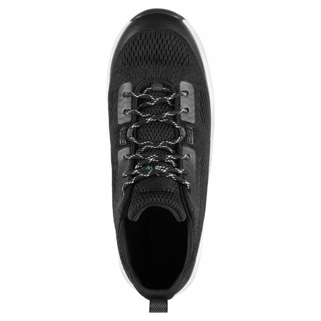 Run Time Women’s 3" ESD Soft Toe Work Shoe Black/White - Image 4
