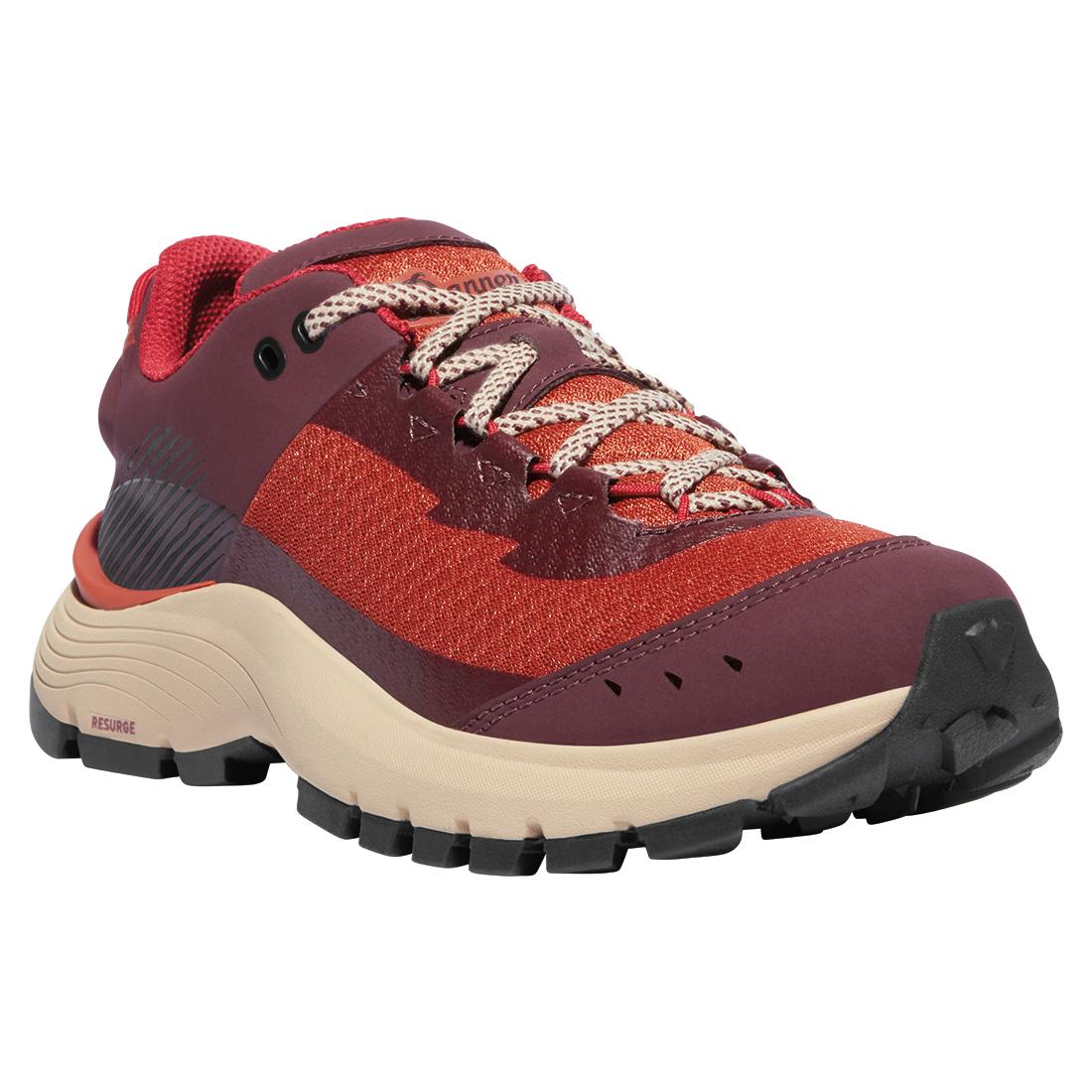 Trail Junction Women's 3" Shoe Chocolate/Rhodo Red - Image 2