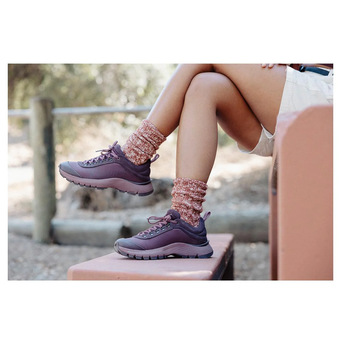 Trail Trainer Women's 3" Shoe Plum - Image 7