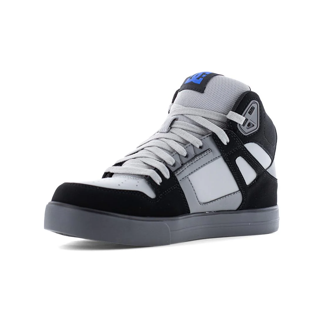 Pure Work Composite Toe Mid‑Cut Boot – Black/Gray/Blue - Image 4