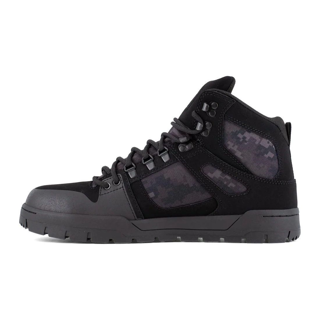 Pure Work Composite Toe Waterproof Mid‑Cut Boot – Black/Camo - Image 5