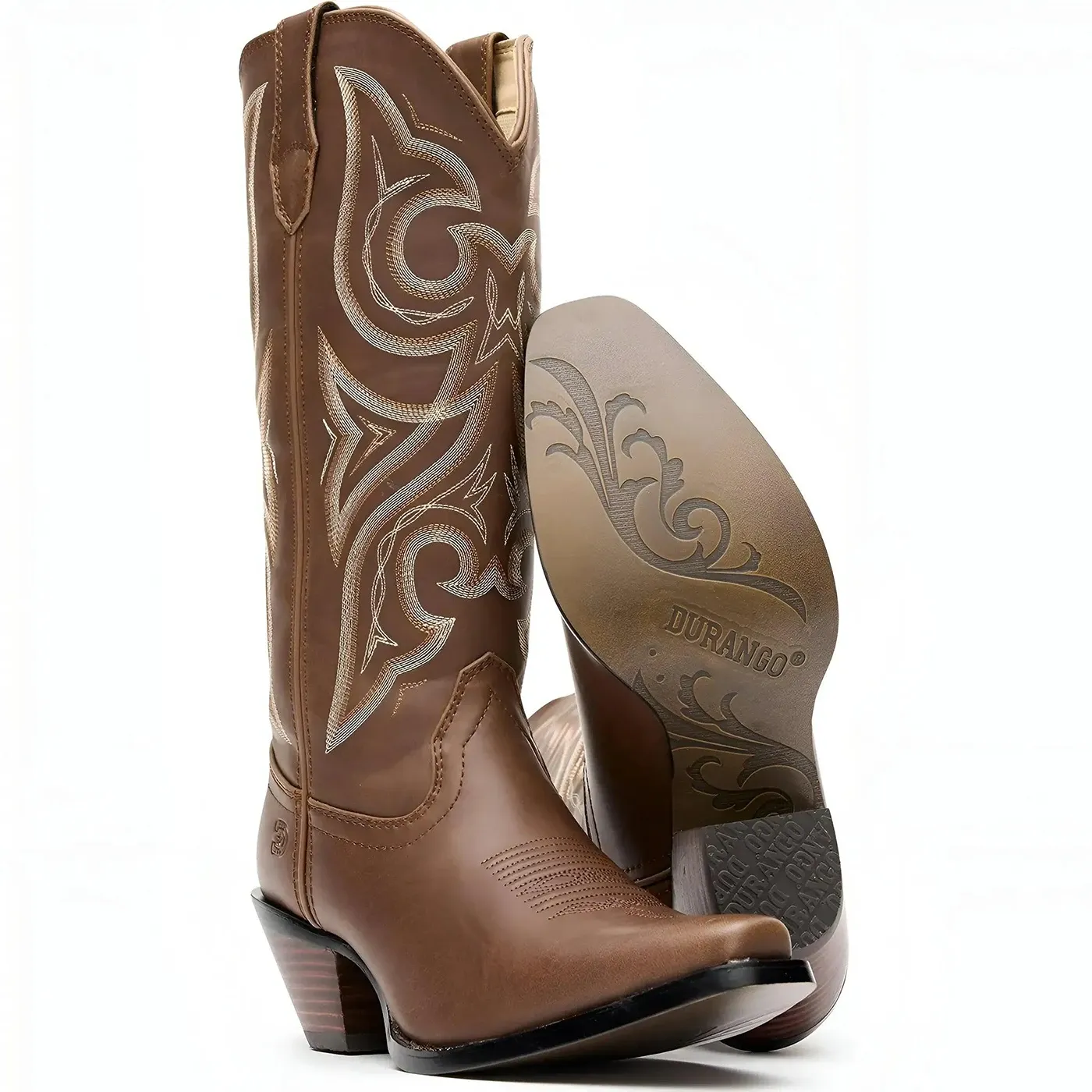 Women's Crush by Durango Milk Chocolate Western Boot - Image 3