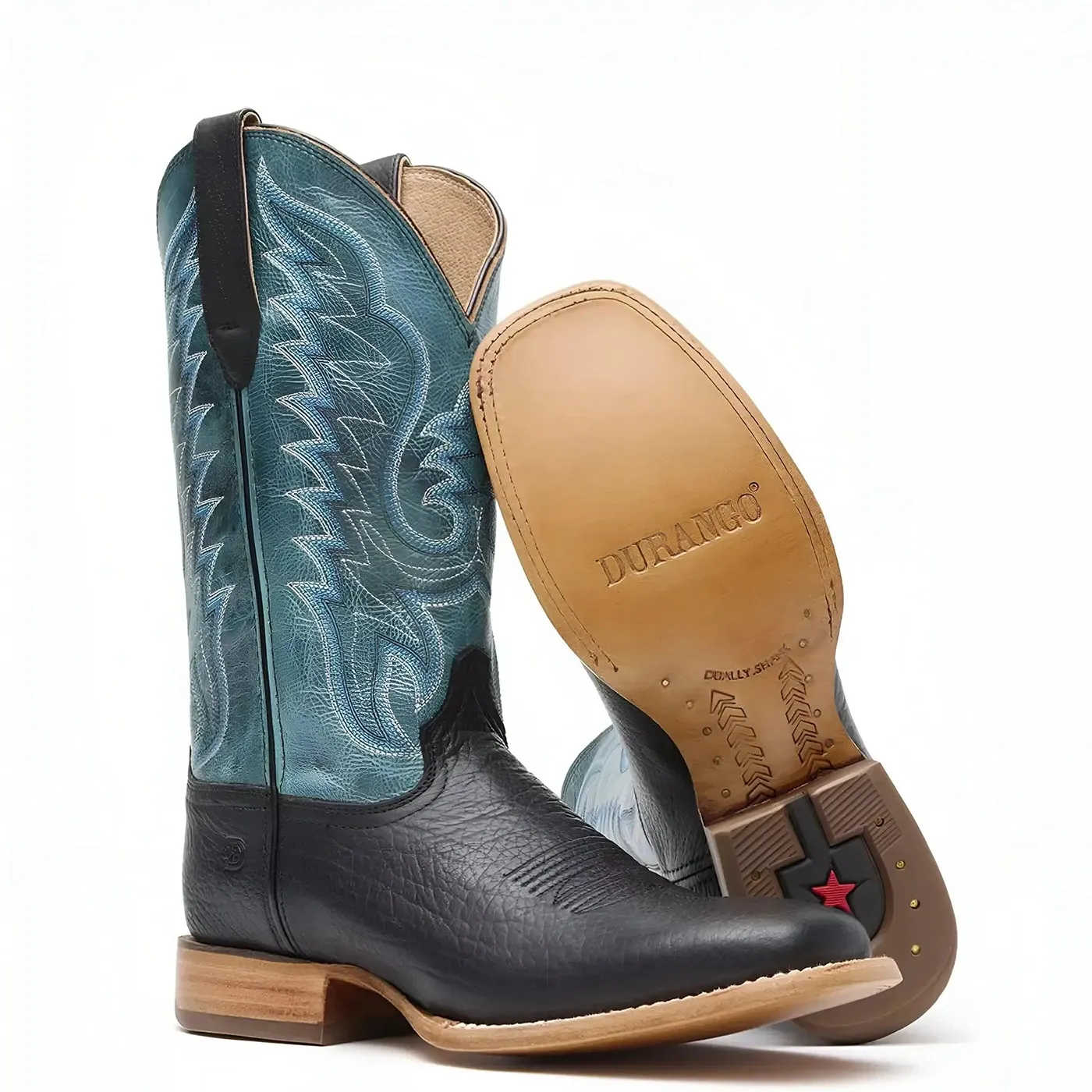 Arena Pro Black and Blue Lagoon Western Boot - Image 5