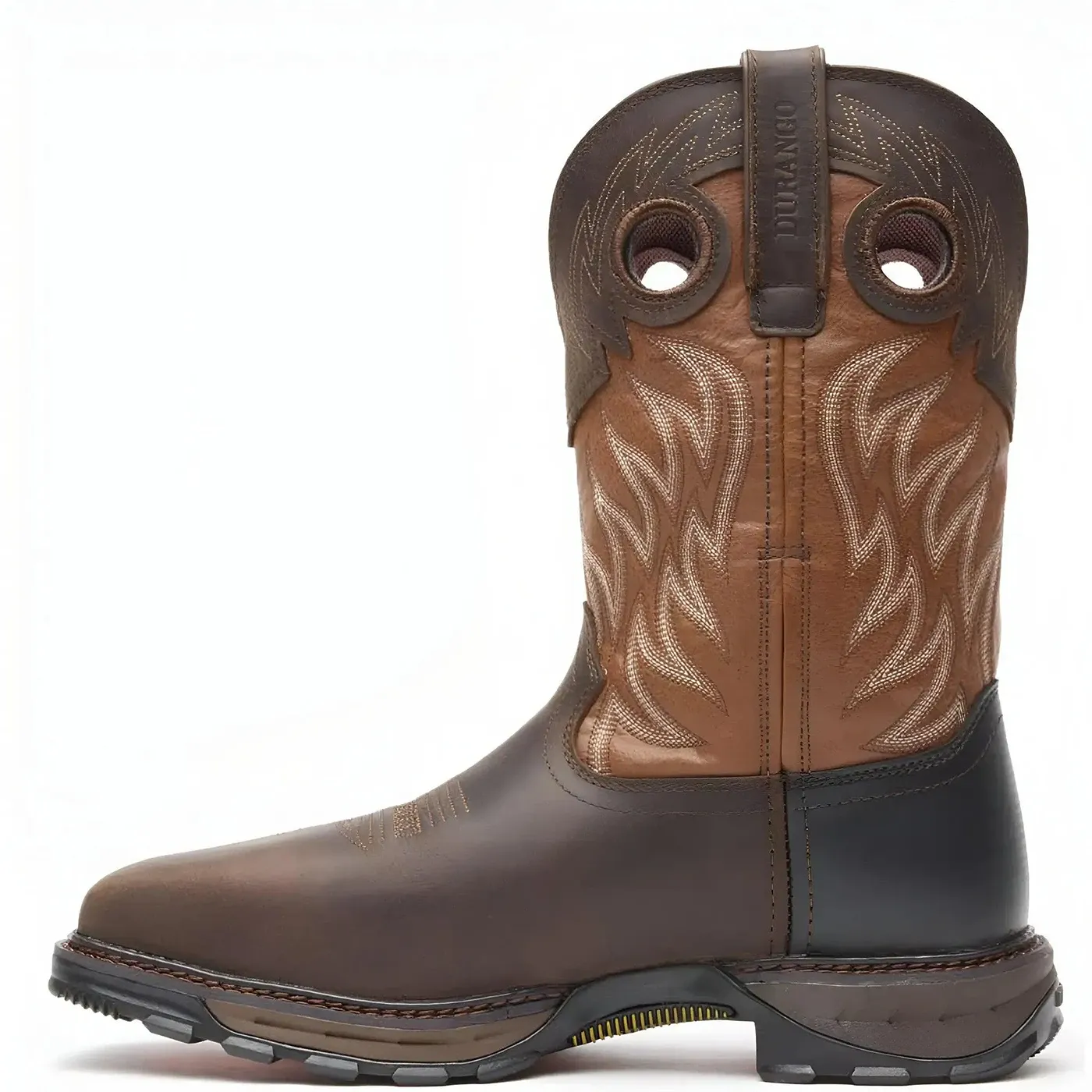 Maverick XP Steel Toe Waterproof Western Work Boot Deep Brown - Image 3