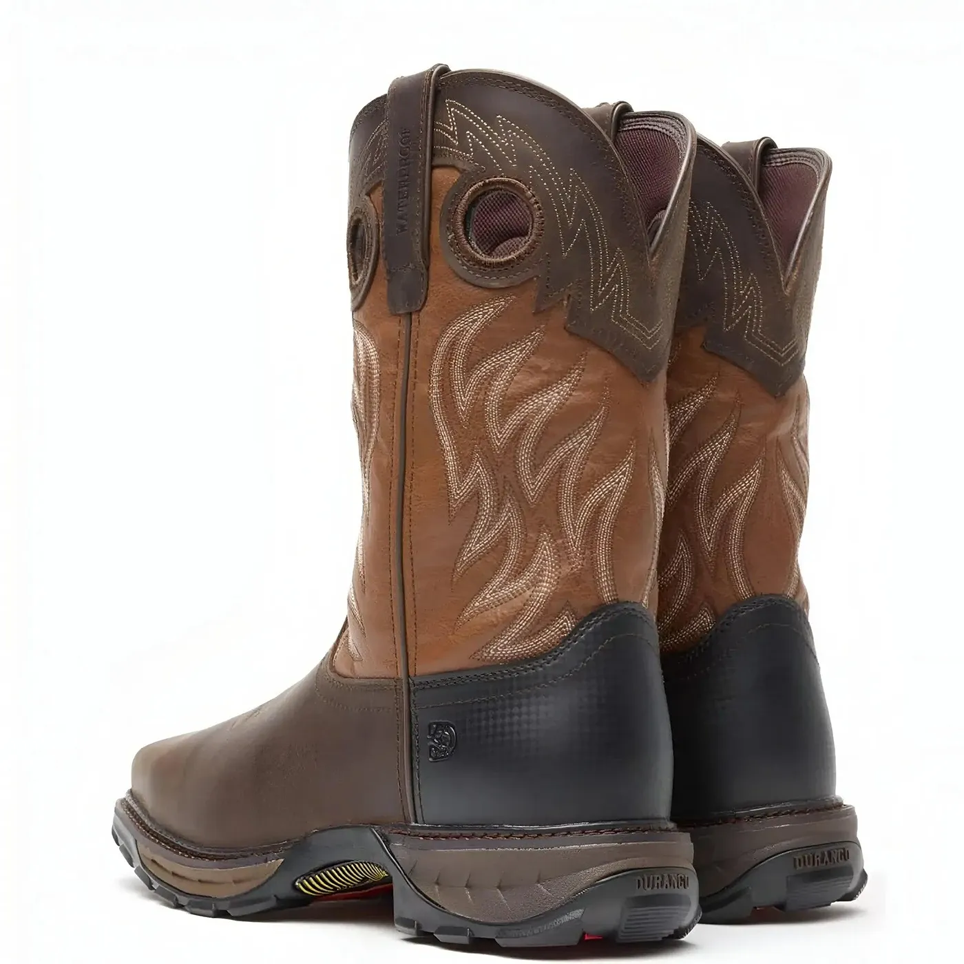 Maverick XP Steel Toe Waterproof Western Work Boot Deep Brown - Image 4