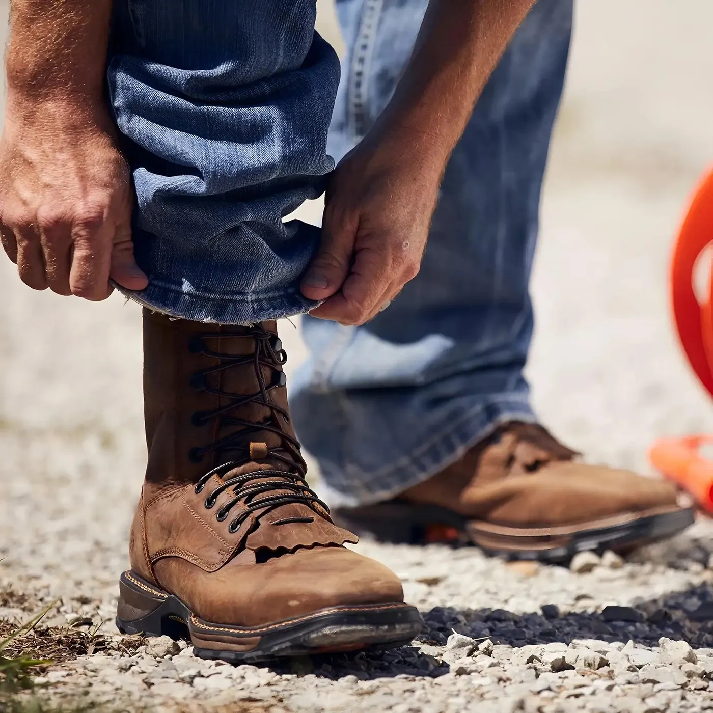 Maverick XP Steel Toe Waterproof Square Toe Lacer Work Boot - Image 5