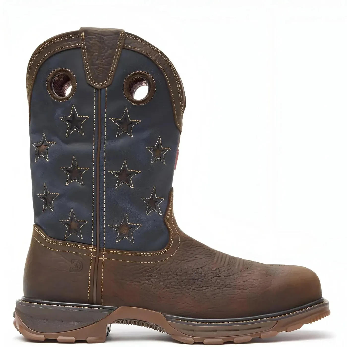 Maverick XP Composite Toe Waterproof Western Work Boot Vintage Flag