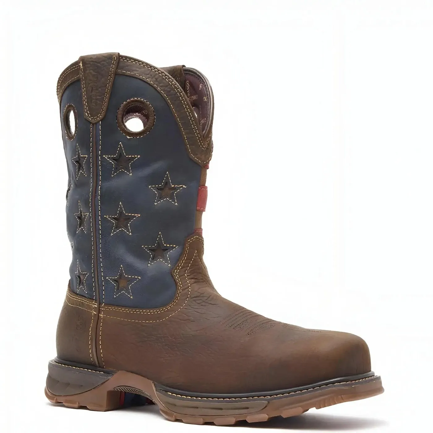 Maverick XP Composite Toe Waterproof Western Work Boot Vintage Flag - Image 6