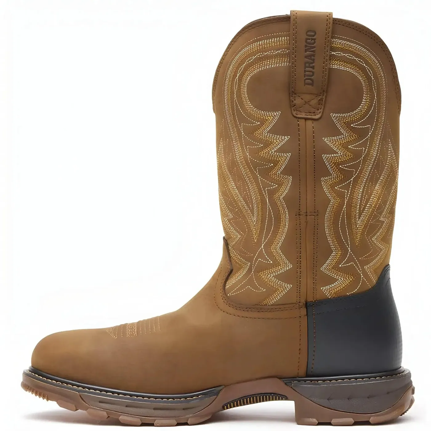 Maverick XP Steel Toe Waterproof Western Work Boot Coyote Brown - Image 3