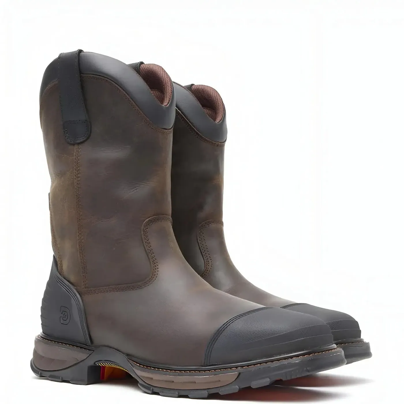 Maverick XP Steel Toe Waterproof Western Work Boot Grizzly Brown - Image 2