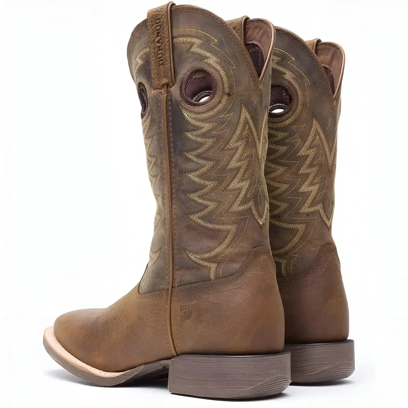 Rebel Pro Brown Western Boot - Image 4