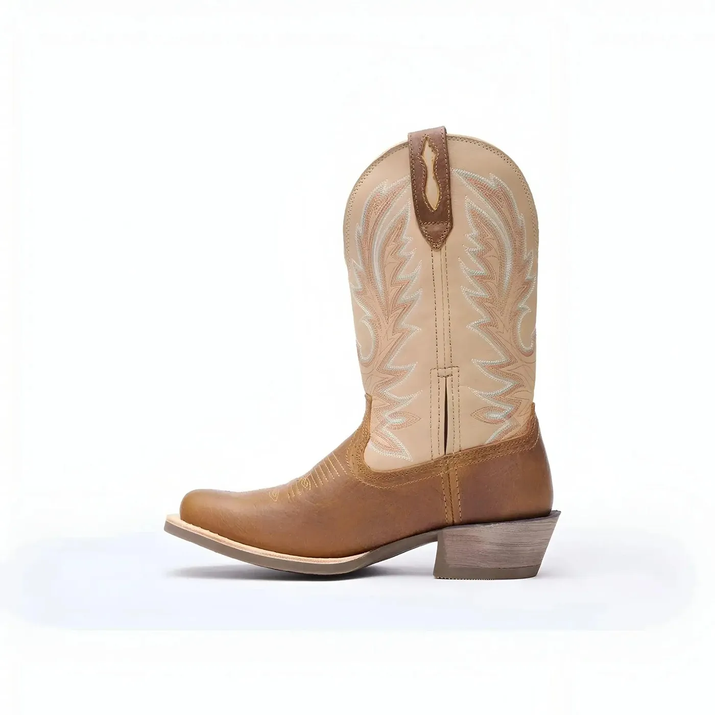 Rebel Pro Golden Brown & Bone Western Boot - Image 2