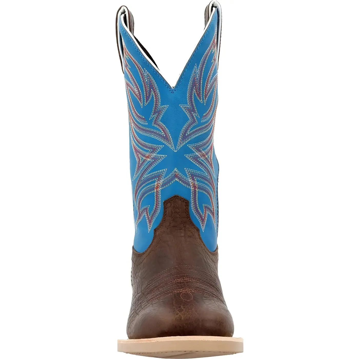 Rebel Pro Bay Brown and Brilliant Blue Western Boot - Image 7