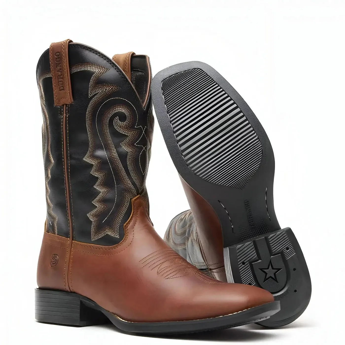 Westward Inca Brown Western Boot - Image 5