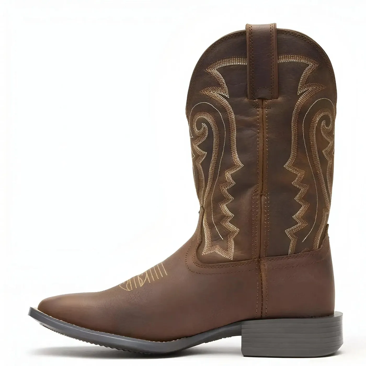 Westward Prairie Brown Western Boot - Image 4