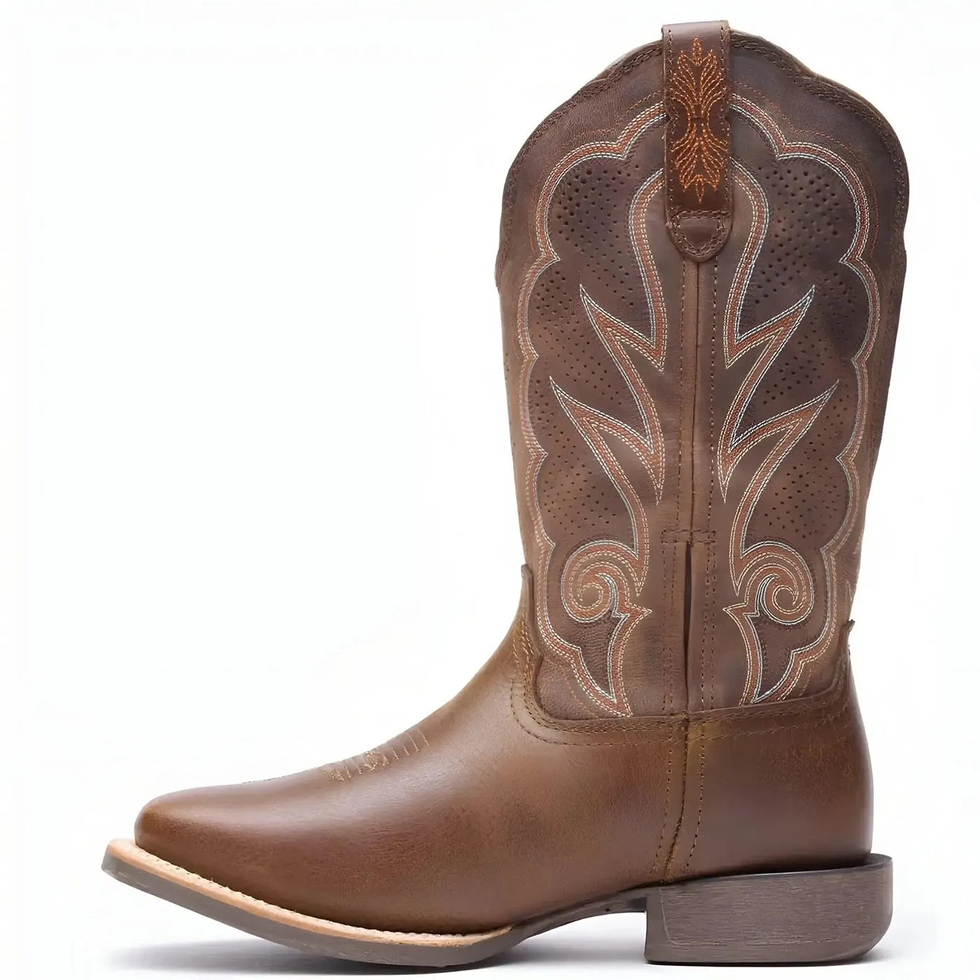 Women’s Durango Lady Rebel Pro Cognac Ventilated Western Boot - Image 6