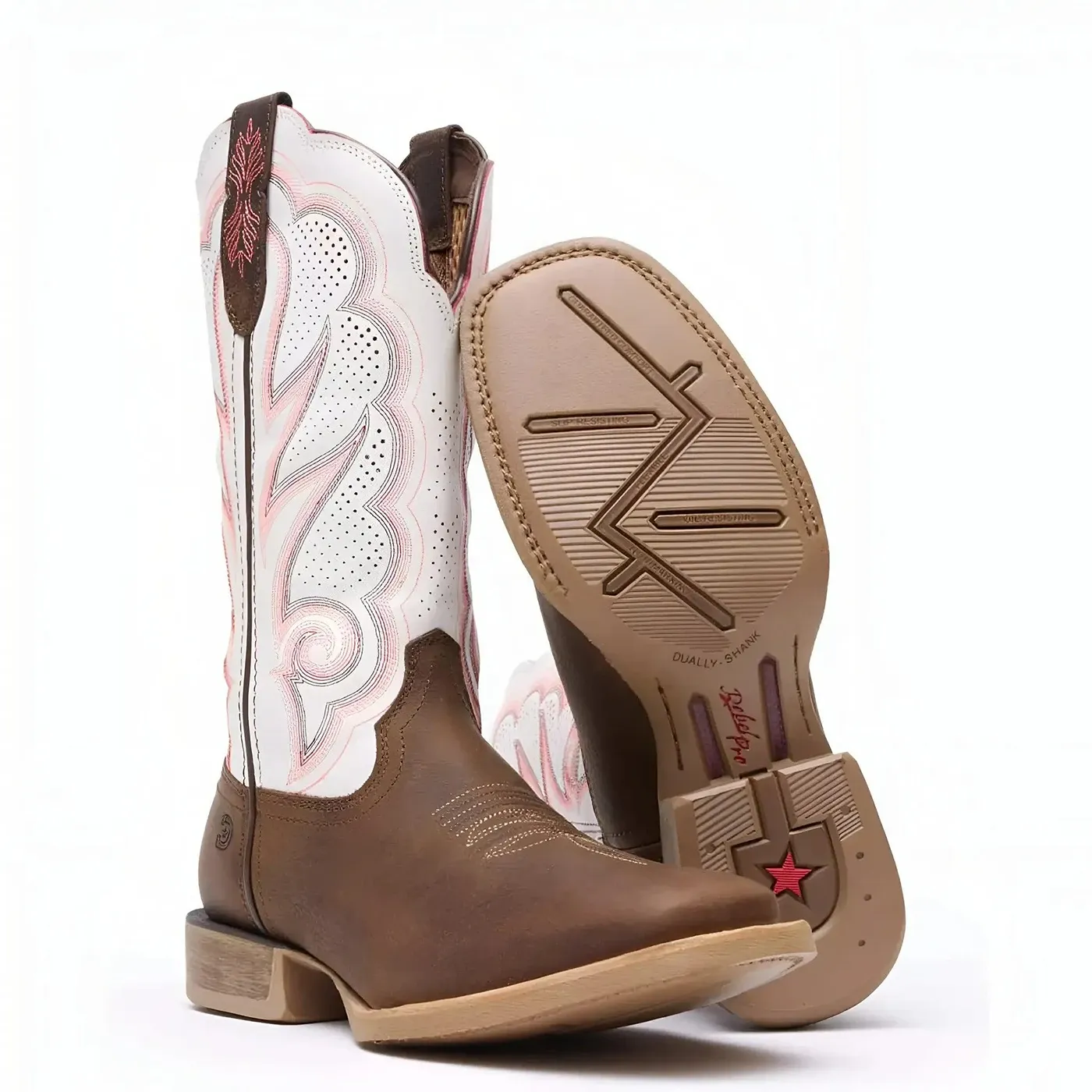 Women’s Durango Lady Rebel Pro™ White Ventilated Western Boot - Image 3
