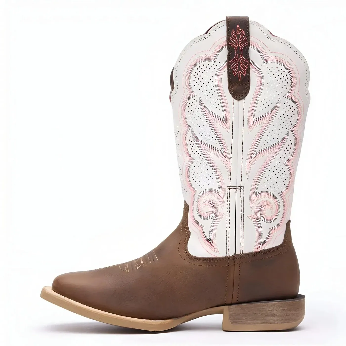 Women’s Durango Lady Rebel Pro™ White Ventilated Western Boot - Image 6