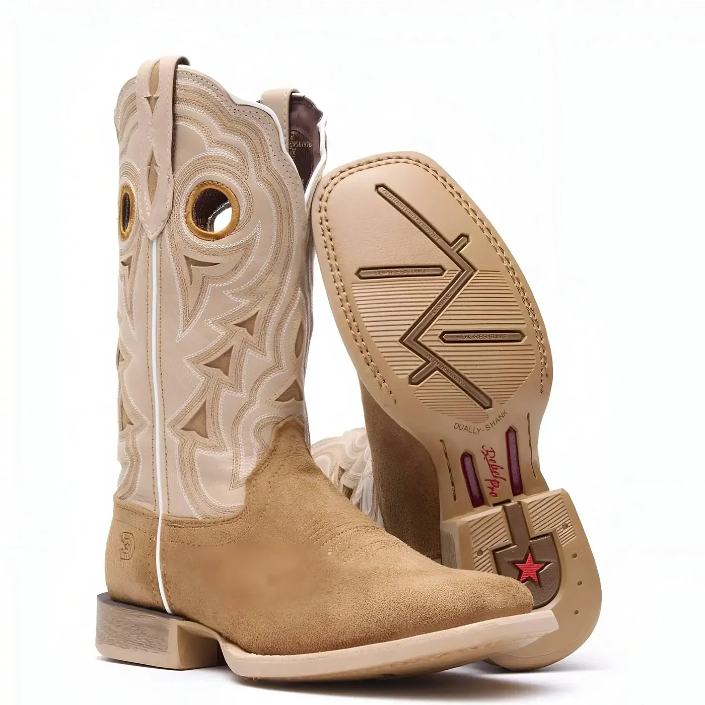 Women’s Durango Lady Rebel Pro Cashew & Bone Western Boot - Image 3
