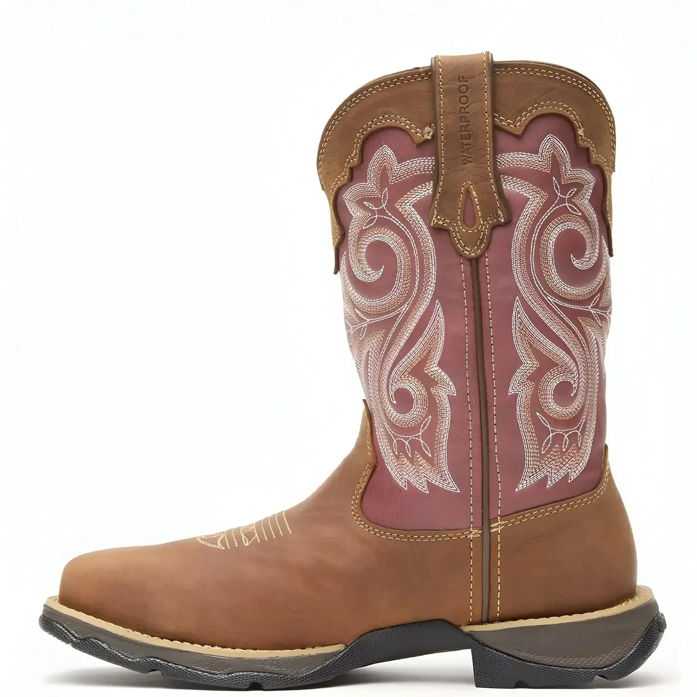 Women’s Lady Rebel Work by Durango Waterproof Composite Toe Western Work Boot - Image 4