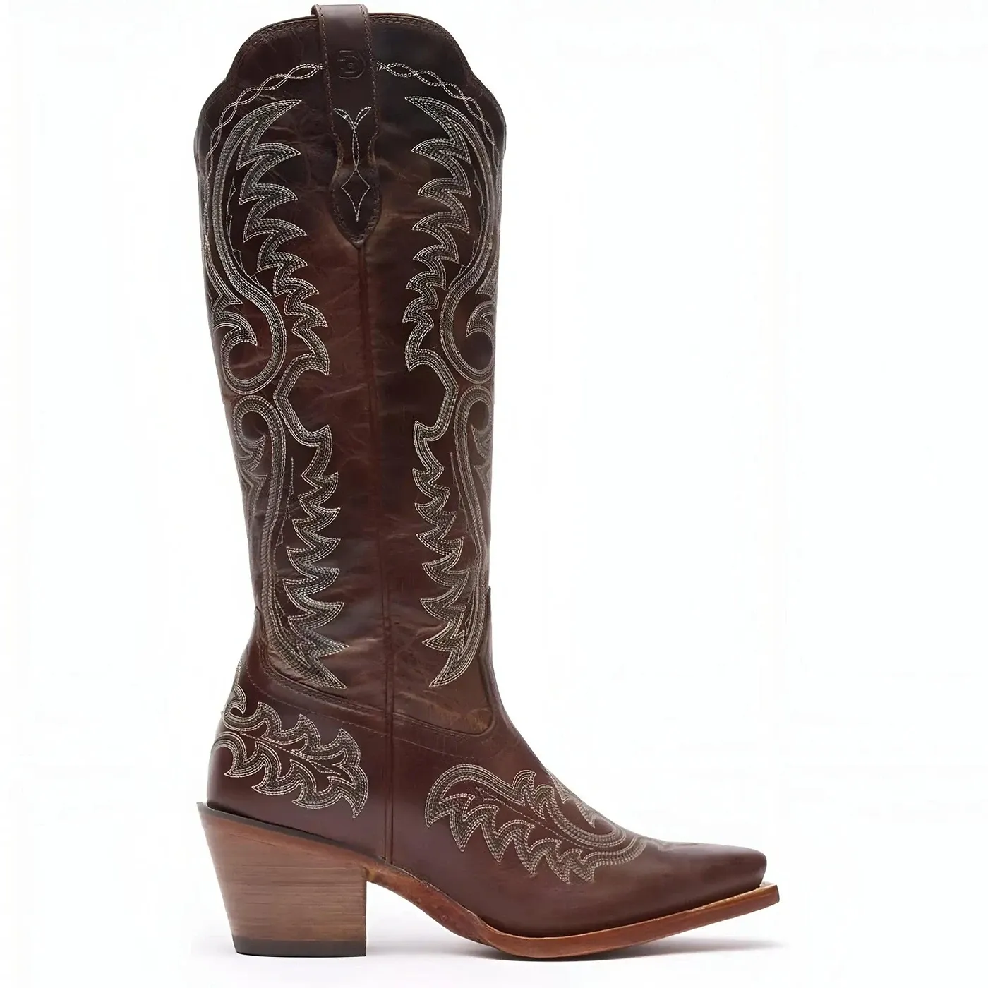 Women’s Durango Crush Tall Western Boot Mahogany - Image 2