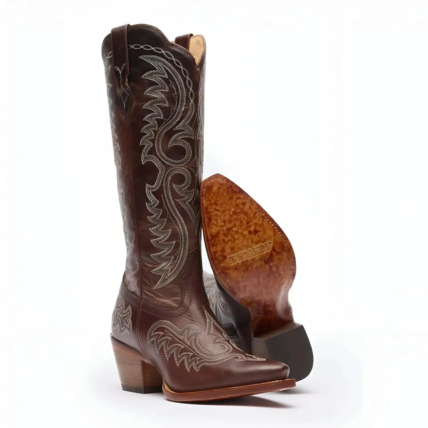 Women’s Durango Crush Tall Western Boot Mahogany - Image 3