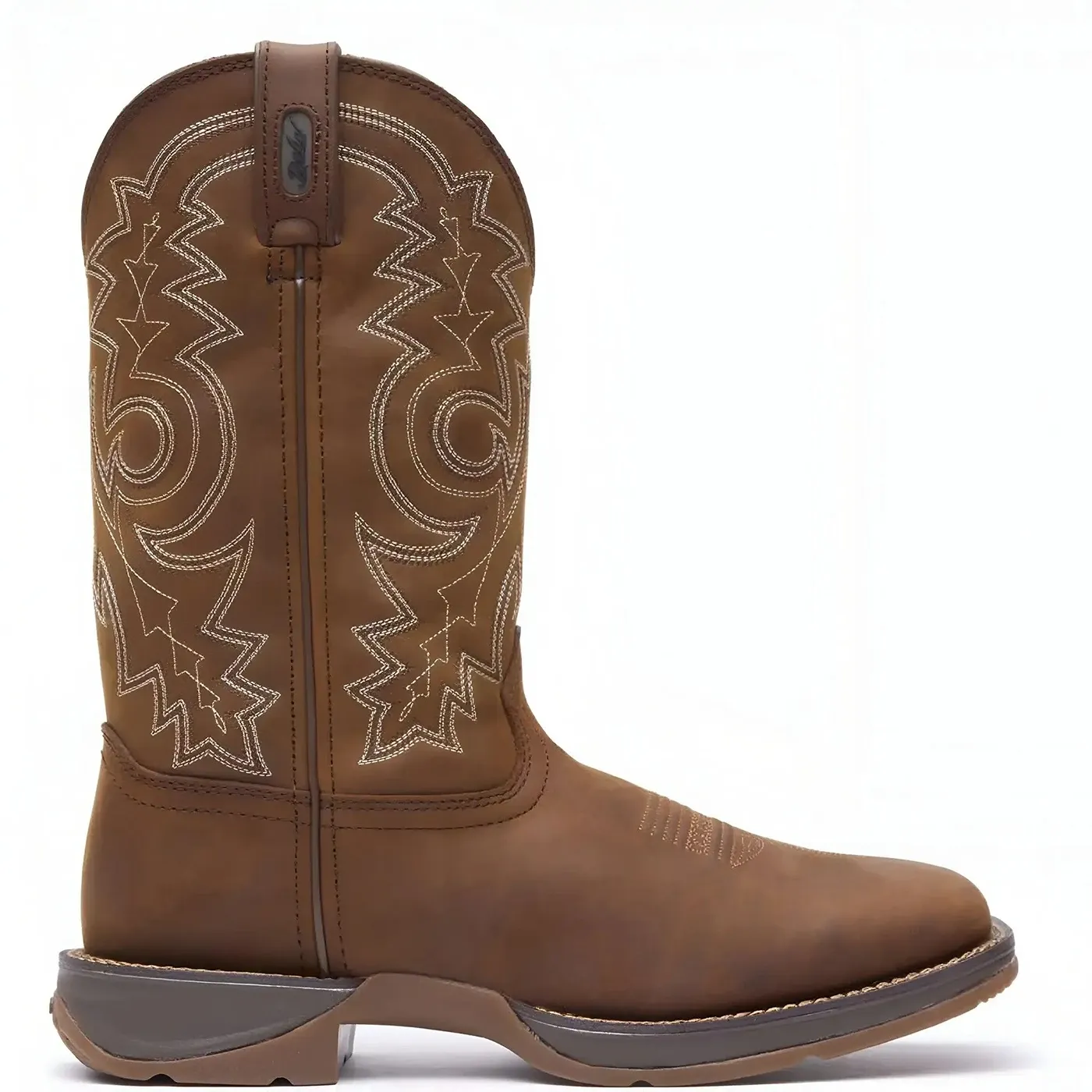 Rebel Pull-On Western Boot Brown