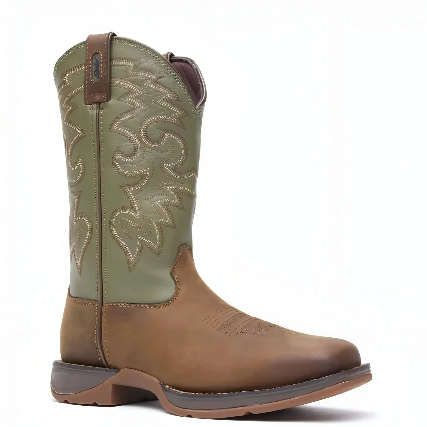 Rebel Coffee & Cactus Pull-On Western Boot - Image 5