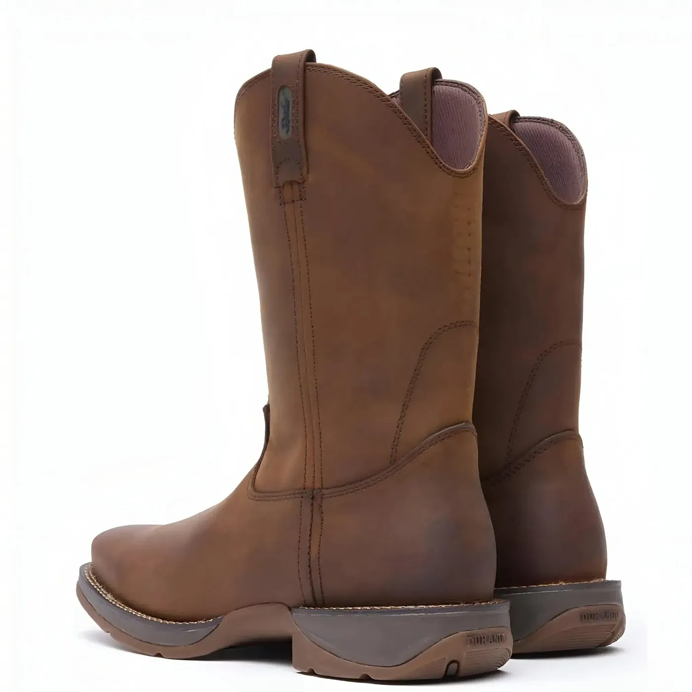 Rebel Brown Pull-On Western Boot - Image 4