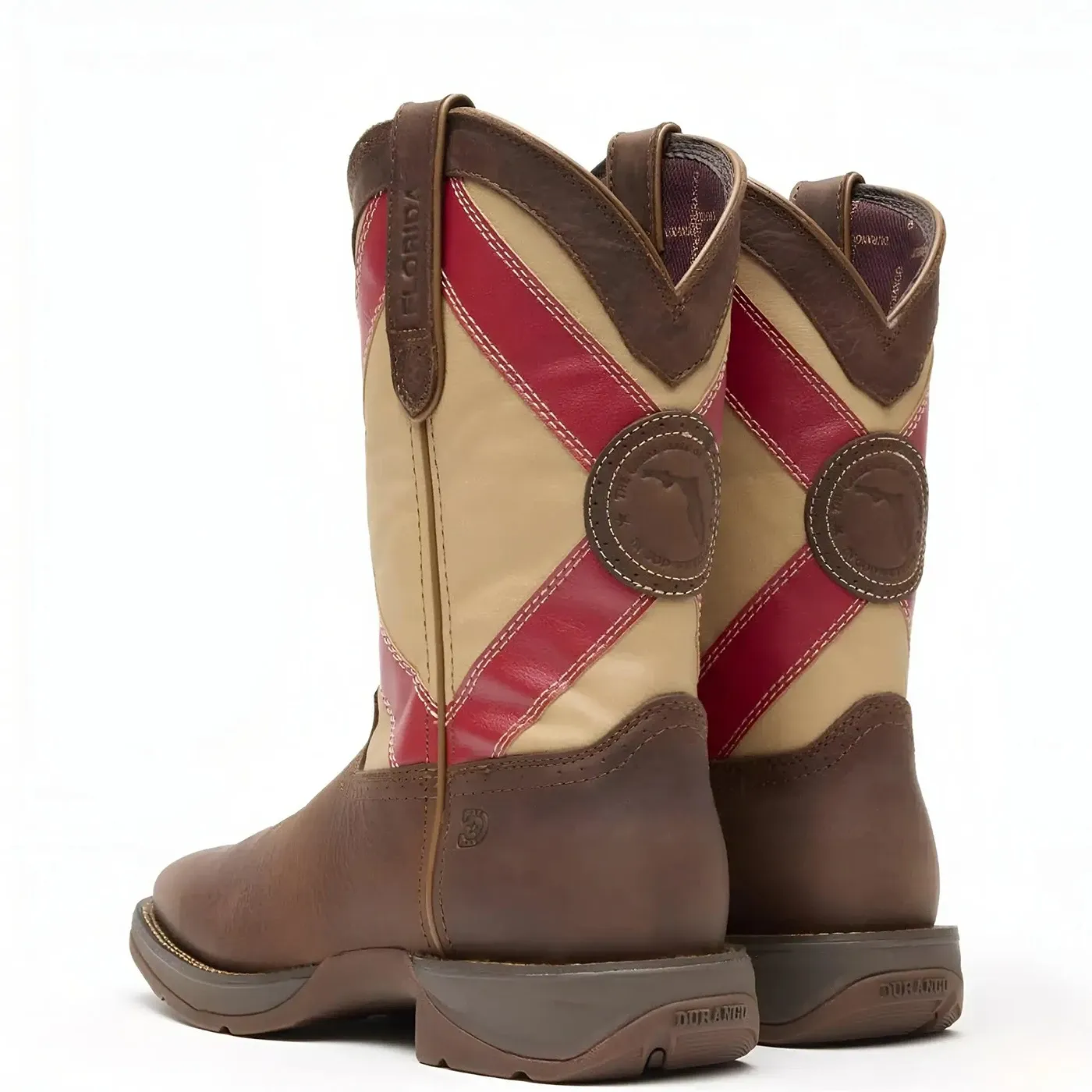 Rebel Florida State Flag Western Boot - Image 2