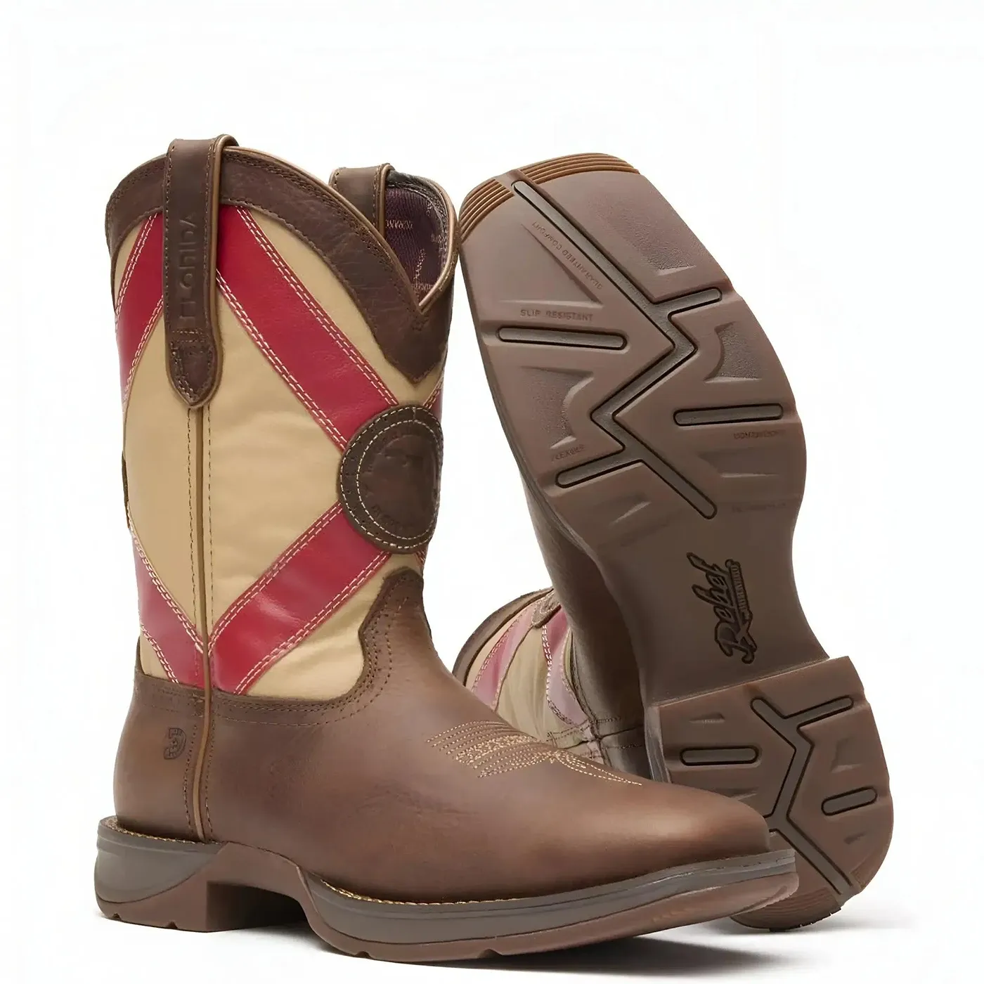 Rebel Florida State Flag Western Boot - Image 5