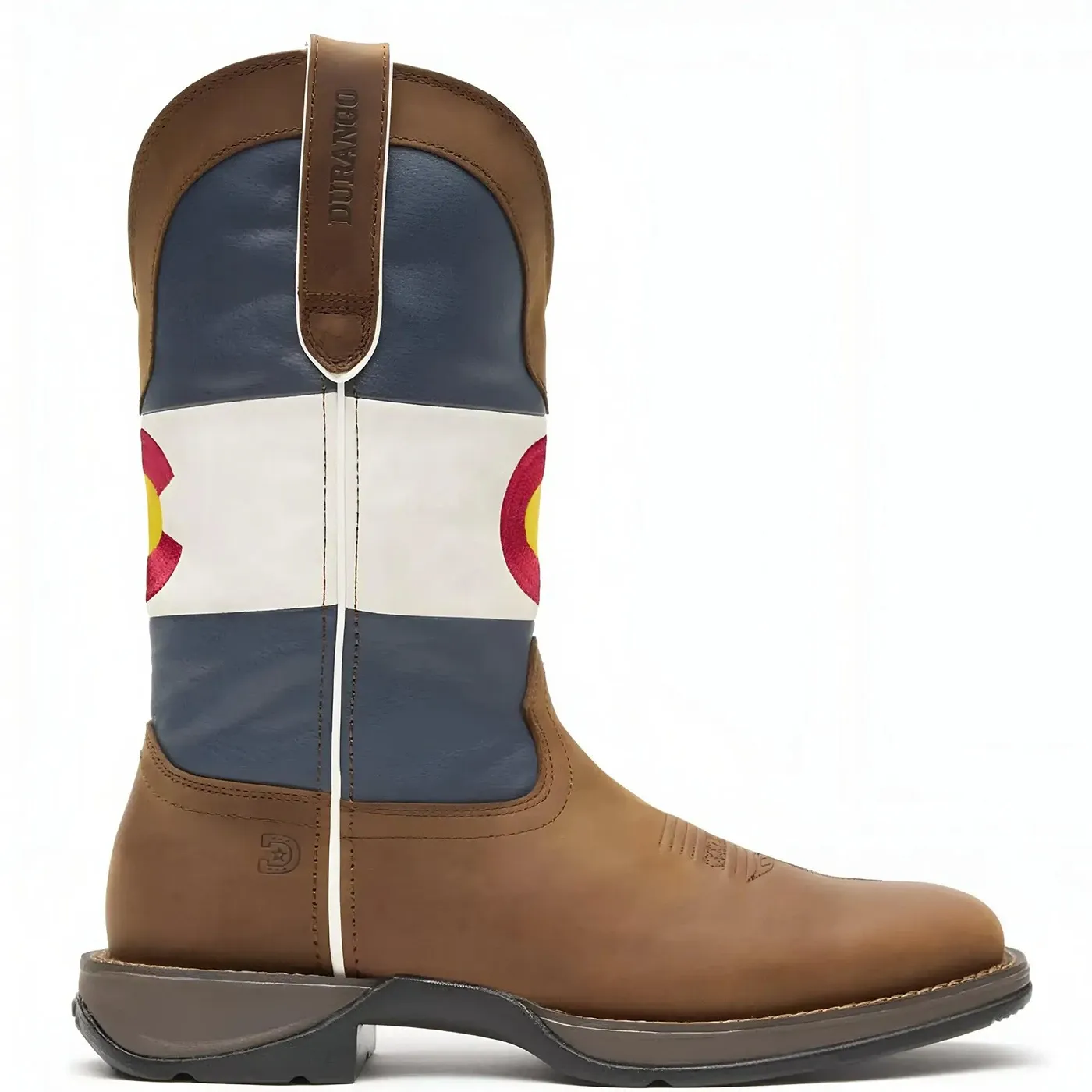 Rebel Colorado Flag Western Boot